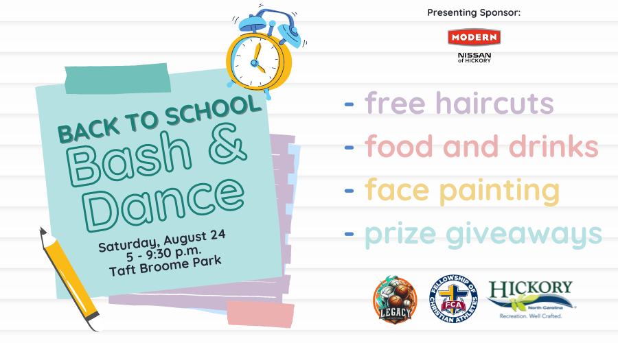 Back to School Bash and Dance flyer