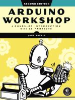 Arduino Workshop : A Hands-on Introduction with 65 Projects.