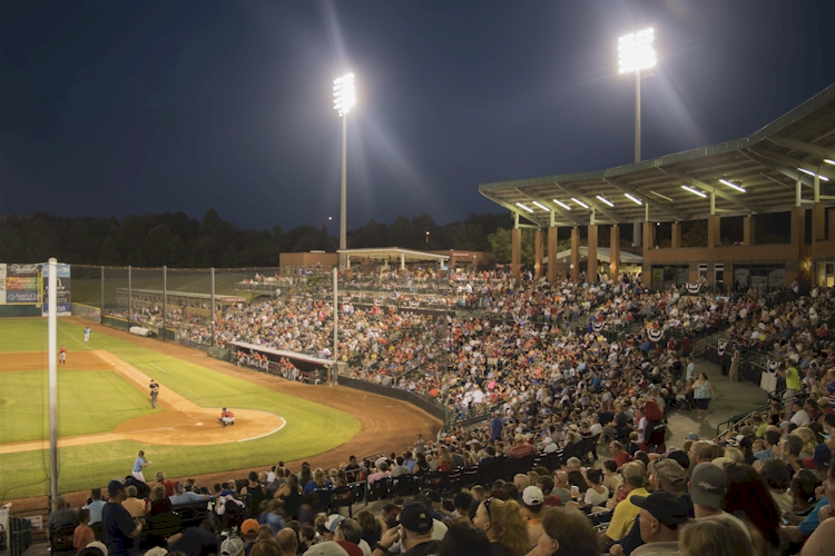 LP Frans/Crawdads Stadium City of Hickory