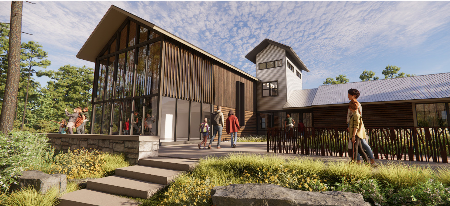 Rendering of CREEC project