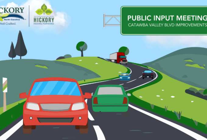 cartoon graphic of cars on a street