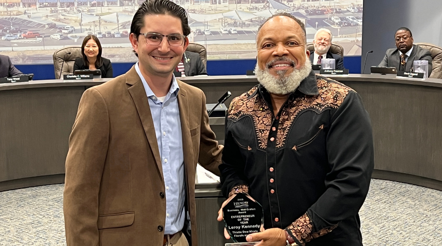 Leroy Kennedy was named Entrepreneur of the Year