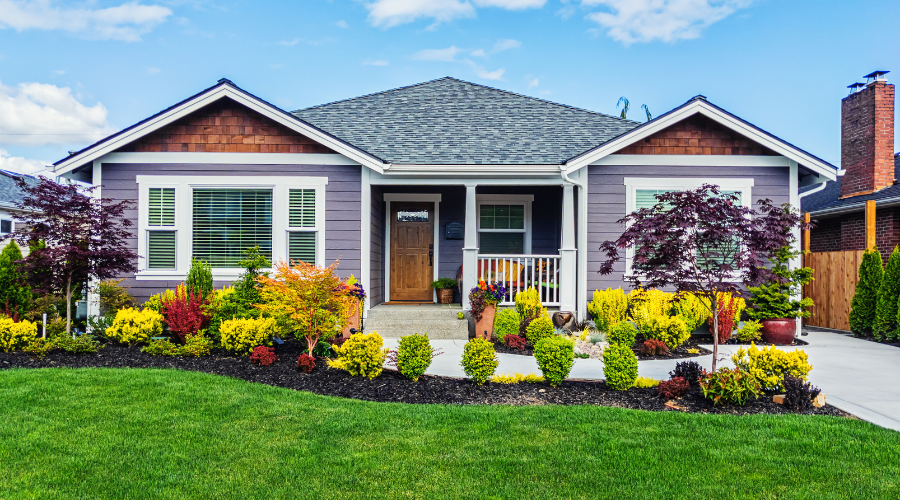house with curb appeal