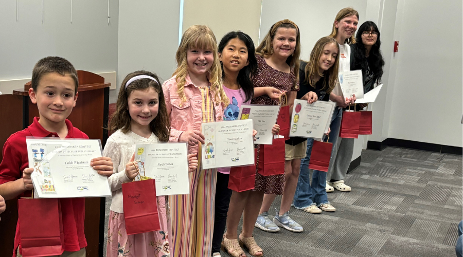 2024 Bookmark Contest winners