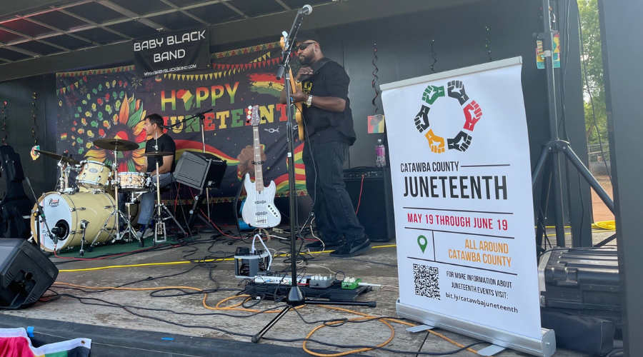 Hickory celebrates Juneteenth with festival