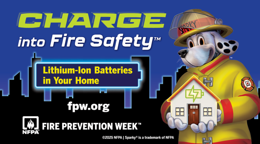 Charge into Fire Safety