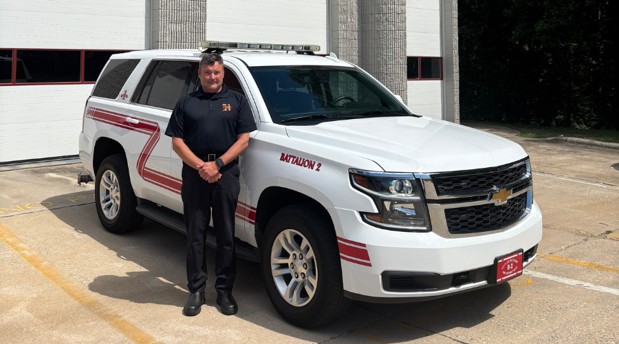 Battalion Chief Chad Fisher