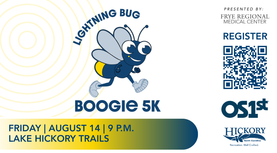 Lightning Bug Boogie 5K Trail Run logo